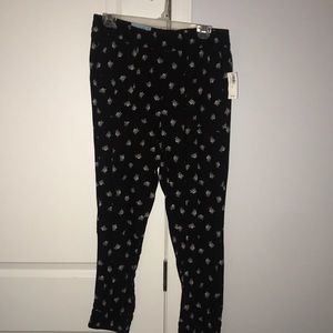 Old Navy Patterned Flower Pants